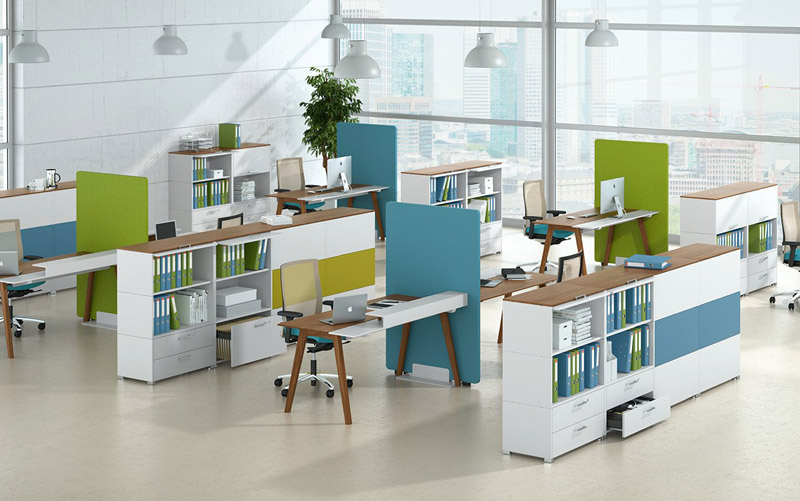 K&N Acta - Büromöbel für modulare Objekteinrichtung