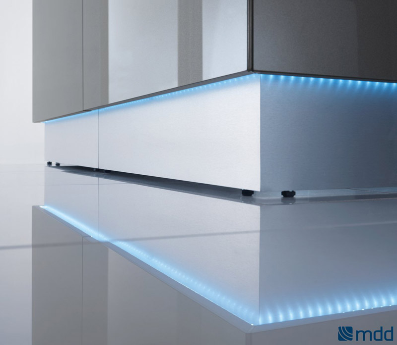 mdd Linea - Empfangstheke mit LED-Beleuchtung
