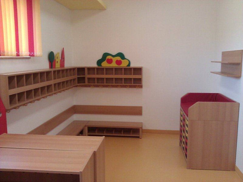Kitamöbel - Einrichtung Garderobe Kindergarten