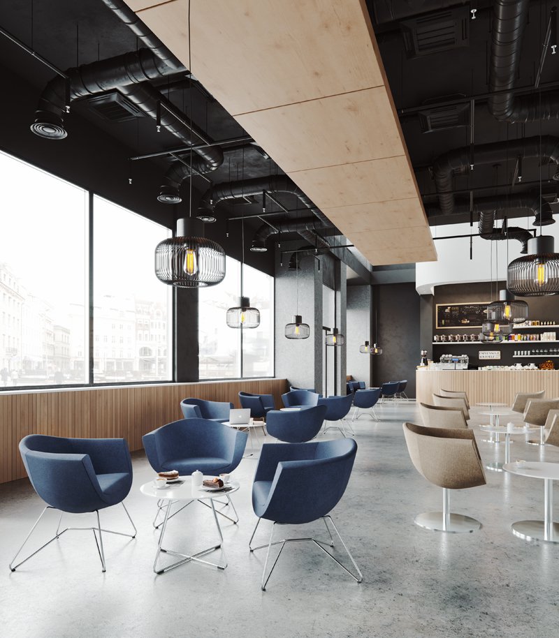profim Sorriso - Lounge-Möbel für Café, Bar & Lobby