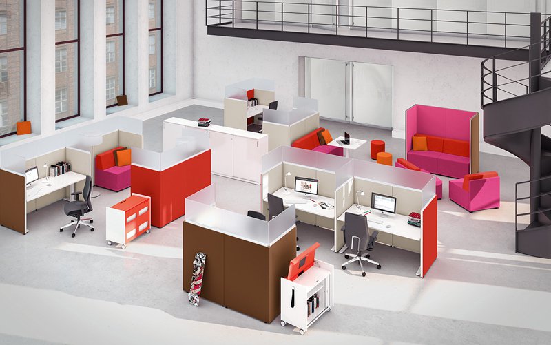 K&N Inside - Raumplanung für bessere Akustik im Großraumbüro
