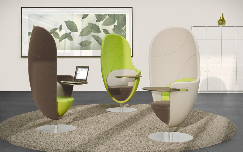 K&N - Akustik-Lounge-Chair mit Ablage